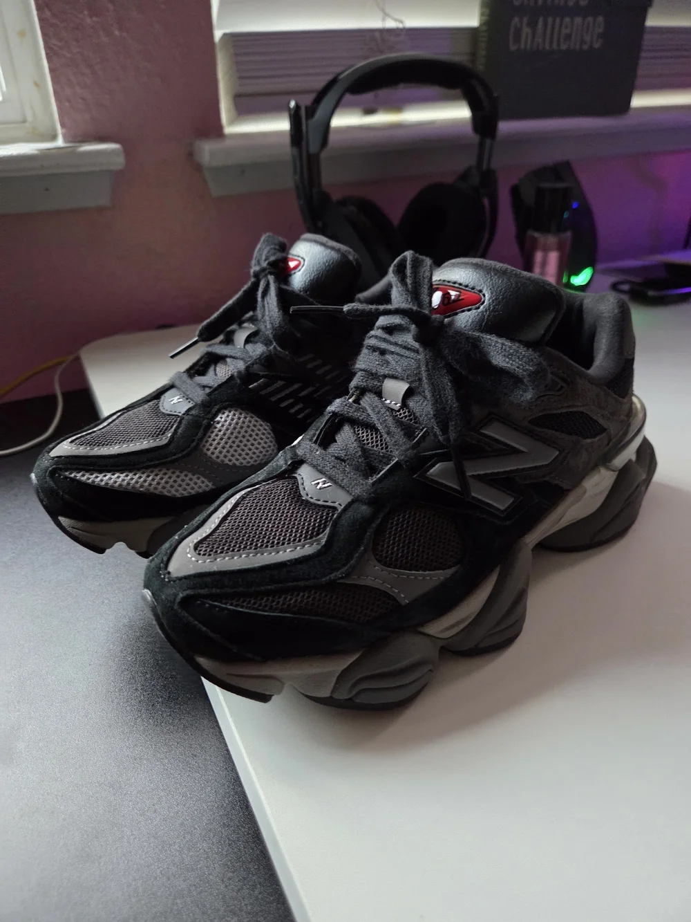 New Balance black castlerock